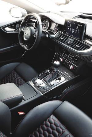 Awesome Car Porn - Audi interior in black - awesome!