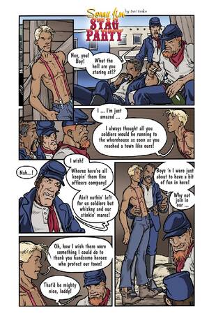 Ian Hanks Porn - Ian Hanks] The Stag Party [Eng] - Gay Manga | HD Porn Comics