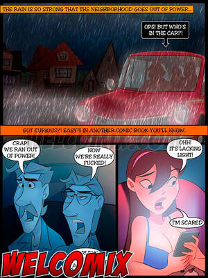 naughty sex cartoons - The Naughty Home Total blackout part 1 â€“ I need to run to the living room  before my cell dies