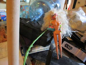 Blonde Barbie Doll Porn - Nude Barbie Doll with Long, Blonde, Frizzy Hair Photograph by David Lovins  - Fine Art America