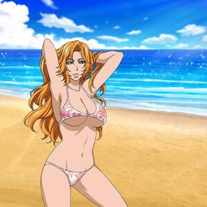 boob cartoon bleach girls beach - Bleach booru - 63 photo