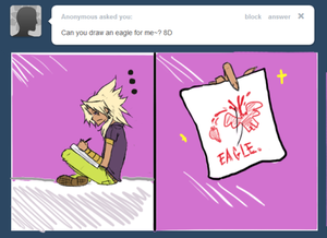 Bg Its - askyamima: Here, it's an eagle. Isn't it cute? :D[[shitty bg! since i can't  draw today~]] Tumblr Porn