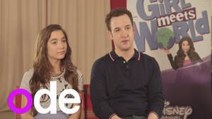 Disney Porn Rowan Blanchard - Girl Meets World: Rowan Blanchard and Ben Savage chat about new Disney show  - YouTube