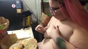 Burger King Porn - BBW Burger King Mukbang and Vape - Pornhub.com