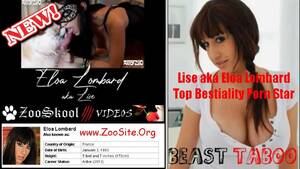 Girls Of Bestiality Porn - Lise - Top Bestiality Porn Star - ArtOfZoo.Biz