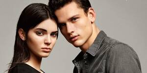 Kendall Jenner Lesbian Porn - Model Watch: Simon Nessman & Kendall Jenner For Calvin Klein