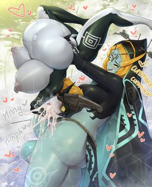 Midna Futa Porn - Midna X Midna Cumflation comic porn | HD Porn Comics