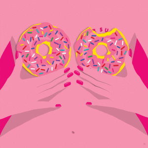 Jessica Workman Gif Flash Tits - Hot doughnut - Be happy Best#Nft#Gif | OpenSea