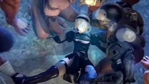 3d monster hentai gangbang - 3D Hentai Nier Automata Monster, Human and Robots 720p Rule 34 Video  GangBang Creampie watch online or download