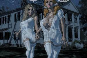 Blonde Slave Porn Cartoon - Plantation â€“ Master's Daughters â€“ Cartoon Porn Comics