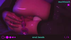 anal bead cartoon - â™¡ ANIME-GIRL PLAY WITH ANAL BEADS â™¡ - Pornhub.com