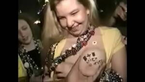 mardi gras tits prego - mardi gras big boobs grope 7 - XNXX.COM