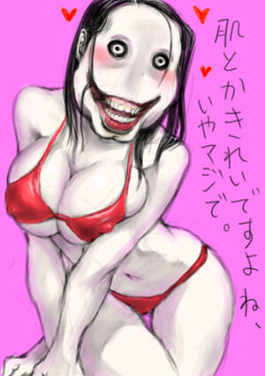 Creepypasta Rule 34 Porn - Rule 34 - bikini black hair blush creepypasta horror human jeff the killer  long hair meme rule 63 smile tagme white skin | 1112596