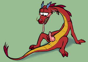 Asian Dragon Porn - mushu | mulan â€“ red dragon xxx 4 #9351513685 fingers anthro anus blush chinese  dragon claws clopper-dude disney | Disney Porn
