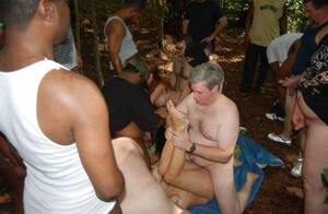 mature outdoor orgy - Mature Outdoor Orgy Porn Pics & Anal Sex Photos - AnalPics.com