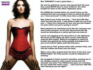 corset shemale captions - Corset Sissy Captions
