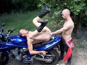 biker fisting - Biker fisted on the ride gay porn video on Mackstudio