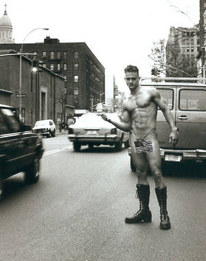 Madonna Sex Book Gay Men - Mark Allen naked on Avenue A