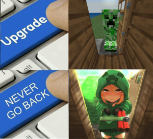 Minecraft Creeper Girl Porn Fucked - SSSSSSSSSS : r/Animemes