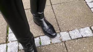 Black Riding Boots Porn - My Petrie riding boots humping the ground in the park - ThisVid.com