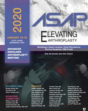 Alana Soares Sex - 2020 Program - Advanced Shoulder Arthroplasty Meeting