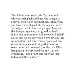 Alone Feeling Poems.porn - Go on for hours about things that may not seem important because I promise  that I