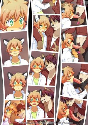 Dolphin Anthro Sex - anthro canine dexter dog english_text feline fellatio fur furry furry_only  gay girly male mammal multiple_males oral powfooo sex tay text tiger wolf  yaoi