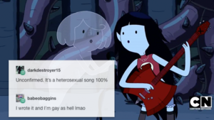 Adventure Time Gay Porn Fake - Adventure Time' Writer Confirms Love Song Is Gay, Heteros Are Big Mad