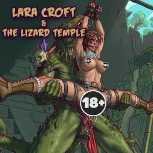 Lara Croft Porn Story - Lara Croft and The Lizard Temple - HentaiEra
