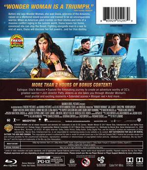 Happily N Ever After Movie Porn - Amazon.com: Wonder Woman [Blu-ray]: Charles Roven, Rebecca Roven, Stephen  Jones, Zack Snyder, Deborah Snyder, Wesley Coller, Richard Suckle, Geoff  Johns, ...