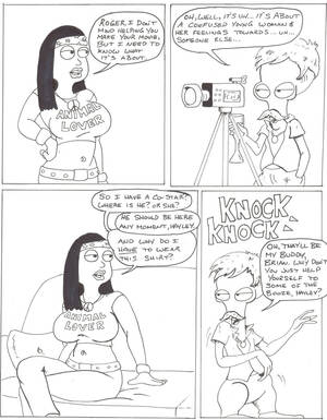 American Dad Haley Porn Comics Crossover - American Dad - Let's Make A Porno nude