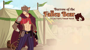 Male Furry Porn - Review - Burrow of the Fallen Bear: A Gay Furry Visual Novel