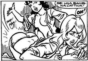 Italian Porn Spanking - Italian Spanking Comic - Spanking Blog