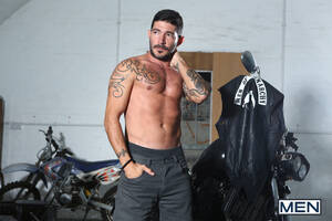 Johnny Hazzard Leather Porn - Men Of Anarchy Part 2 - Bennett Anthony , Johnny Hazzard