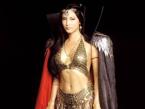 Asian Porn Star Kelly Hu - Kelly Hu - Miss Hawaii USA 1993, Pearl from Vampire Diaries - Zazzybabes.com