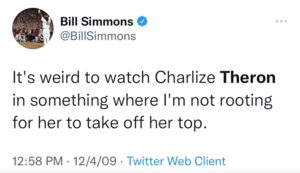 Charlize Theron Being Fucked - The 2009 Sports Guy Retweetables, Charlize Theron edition : r/billsimmons