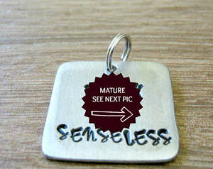 Fucking Toddler Slut Porn - Fuck Me Senseless Collar Tag, DDlg tag, Fuck Me Tag, Whore Tag,