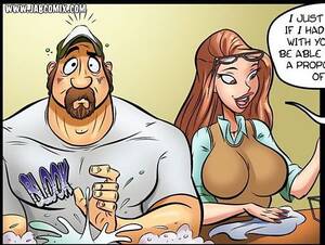 Cartoon Redhead Porn - Sexy cartoon redhead girl with big tits