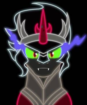 King Sombra Solo Anime Porn - Neon King Sombra by ~ZantyARZ on deviantART