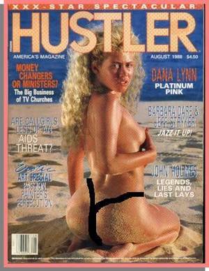 Hustler Porn Magazine Ads - August 1988