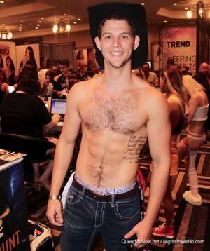 Hottest Straight Male Porn Stars - Straight Male Porn Stars and Hot Guys at AVN Expo 2017
