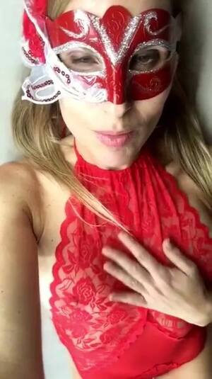 Homemade Mask Porn - Oh Yes!!! Real amateur homemade Hot Wife Anastasia in Red Mask - Lesbian  Porn Videos