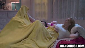 in bed with a shemale - 18yo girl sharing a bed with her shemale friend - XNXX.COM