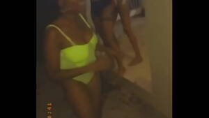 ebony teen party - ebony house party by the pool side - XNXX.COM