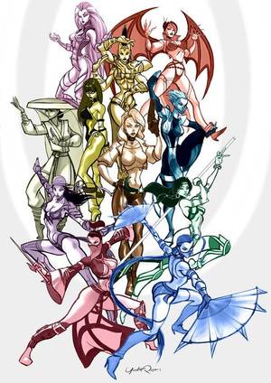 Mkd Vorah Spike Porn - Sindel, Sheeva, Nitara, Ashrah, Tanya, Sonya, Frost, Jade,