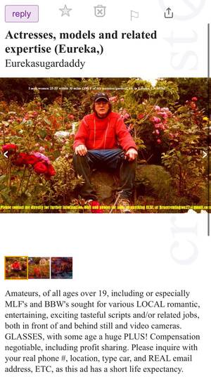 Eureka Ca Amature Porn - New Bruce lore dropped. Amateur porn producer edition? : r/Humboldt