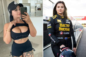 50 Year Old Porn Star Renae - Pornstar Renee Gracie to make motorsport comeback and will use Â£14k-a-week  income from sexy pics to fund return | The Sun