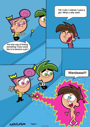 Fairly Oddparents Porn Gender Bender Comic - Fairly OddParents- Gender Bender X - Porn Cartoon Comics