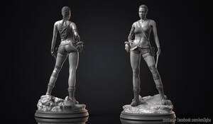 Angelina Jolie Tomb Raider - STL file Angelina Jolie - Lara Croft (Extra Adult Version) ðŸª¦ãƒ»Template to  download and 3D printãƒ»Cults