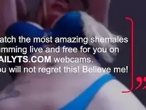 large tranny cock caption - Sex lucky guy & big dick Sissy - dailyts.com webcam - Tranny.one